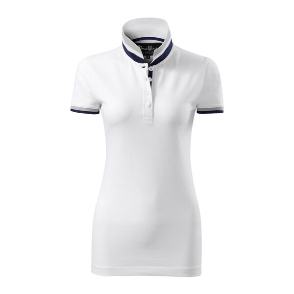 Collar Up Polohemd Damen Miniaturansicht