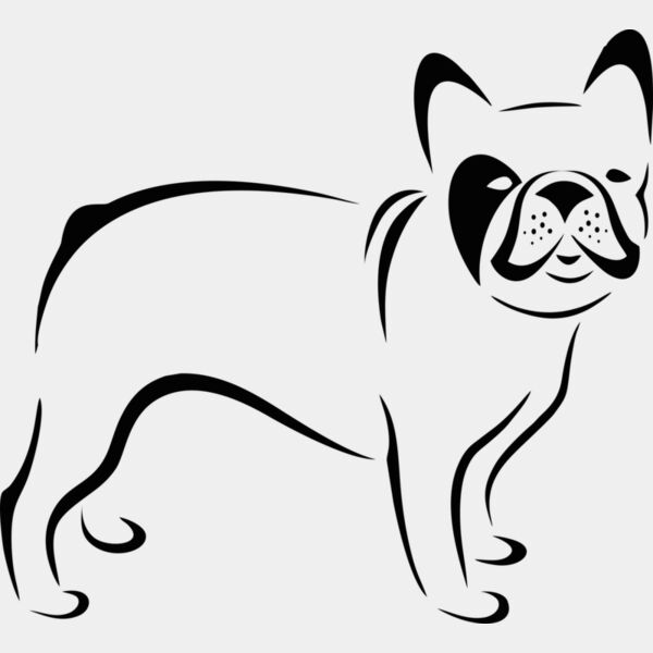 Hund französische Bulldogge Miniaturansicht